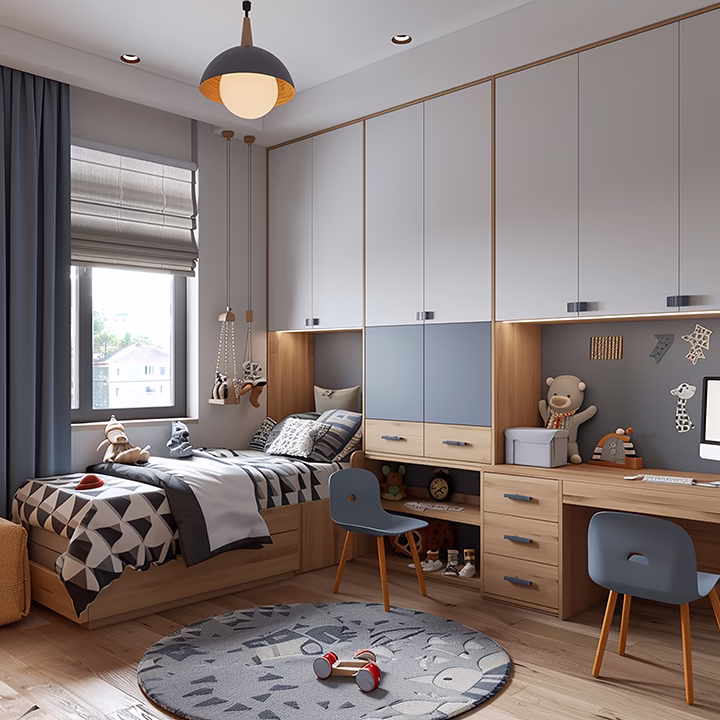 Aranżacja pokoju 10 m² – funkcjonalne i nowoczesne wnętrze z optymalnym wykorzystaniem przestrzeni